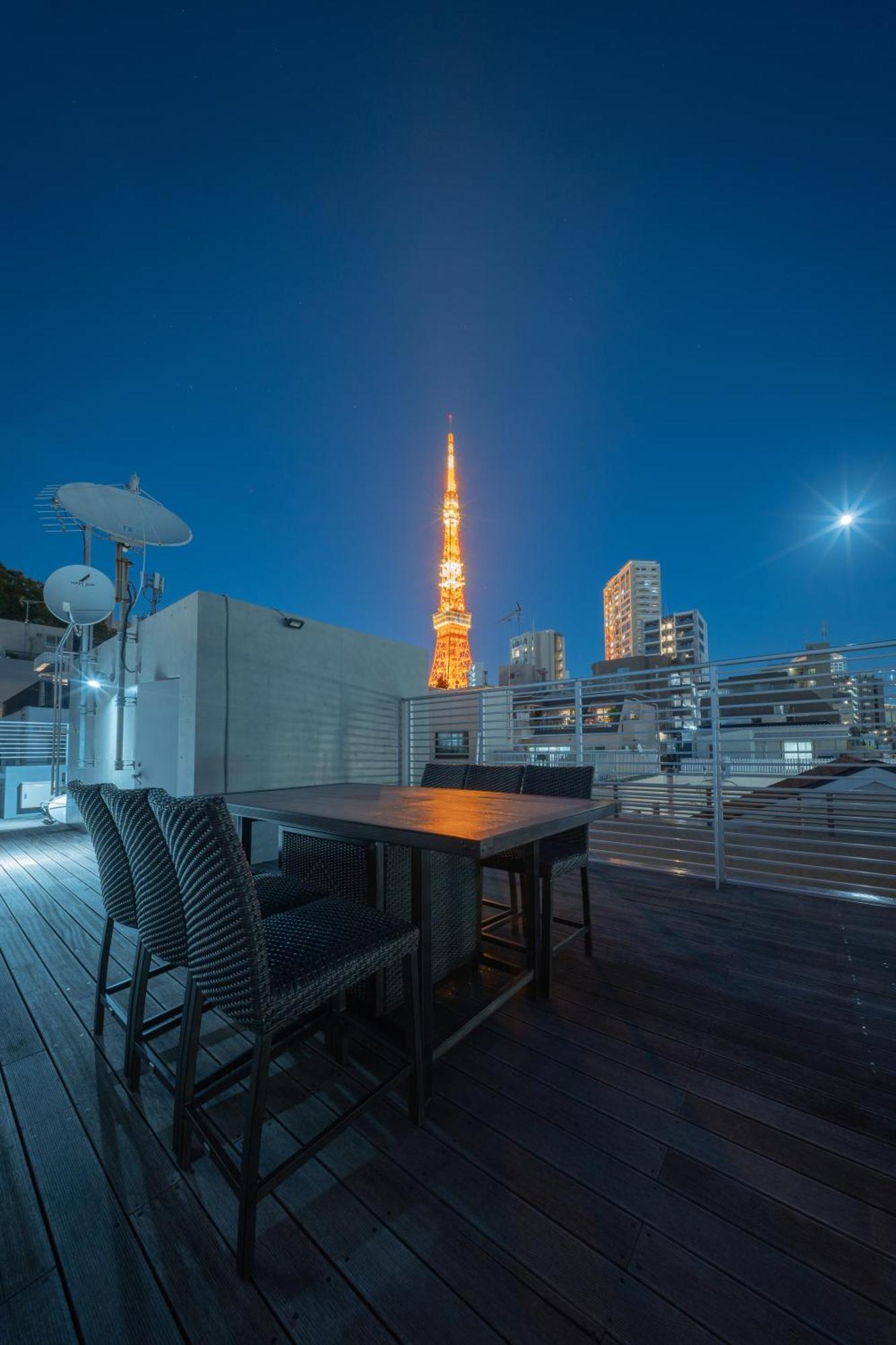 Azabu Modern House The Tokyo Tower Can Be Seen From The Villa 500M2 エクステリア 写真