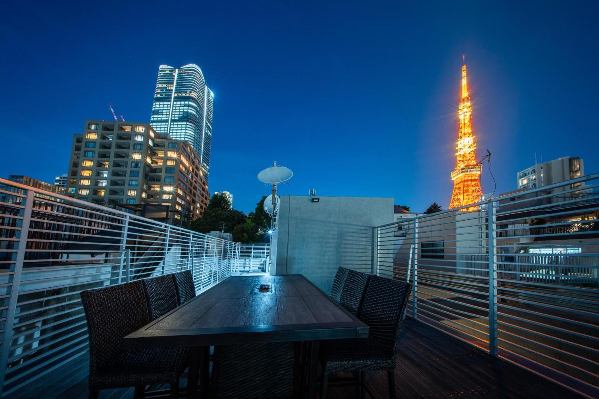 Azabu Modern House The Tokyo Tower Can Be Seen From The Villa 500M2 エクステリア 写真