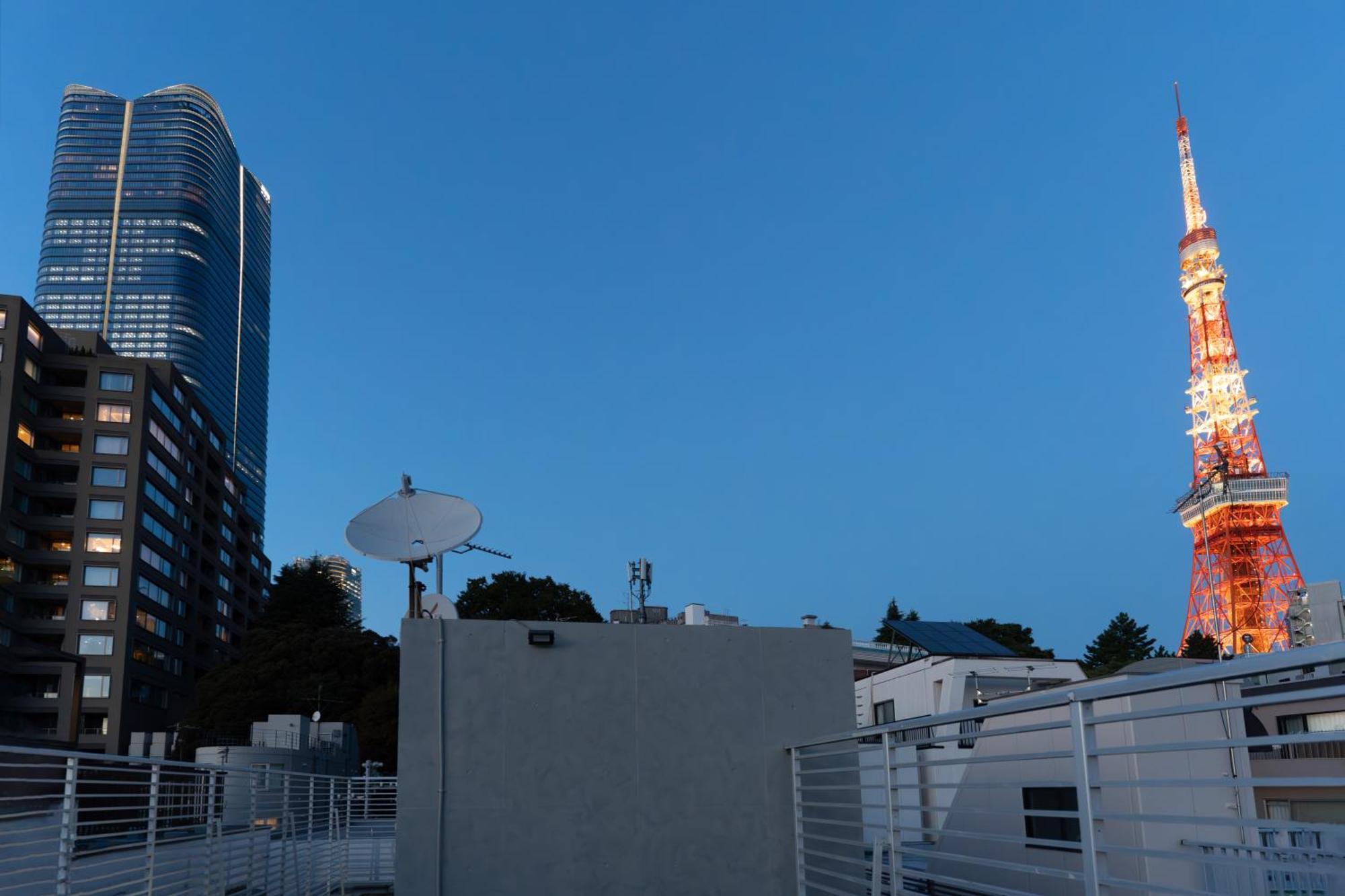 Azabu Modern House The Tokyo Tower Can Be Seen From The Villa 500M2 エクステリア 写真